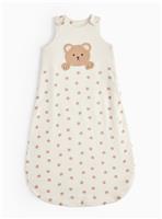 Bear Printed 1.5 Tog Sleeping Bag 6-12 months