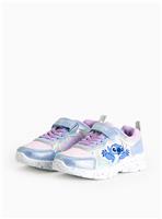 Disney Stitch Lilac Iridescent Chunky Trainers 6 Infant
