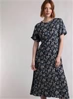 WEIRD FISH Everly Printed Tea Dress 20