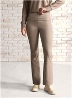 REAKTIV Taupe Luxe Lounge Fold Over Waist Flare XXL