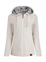 WEIRD FISH Chicoa Full Zip Hooded Classic Macaroni 18