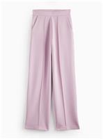 REAKTIV Mauve Soft Touch Scuba Wide Leg Jogger S