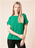 DOROTHY PERKINS Roll Sleeve Blouse 8