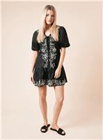 DOROTHY PERKINS Cornelli Poplin Mini Dress 18