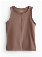 REAKTIV Taupe Built In Support Soft Touch High Neck Vest L