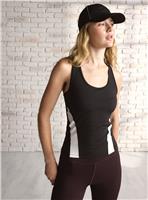 REAKTIV Black Training Colourblock Built In Support Vest XL