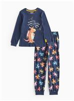 Zog Character Printed Navy Pyjamas 3-4 years