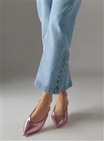 WAREHOUSE Faith For Warehouse: Devorah Kitten Heel Vamp Slingback Court Shoe 5