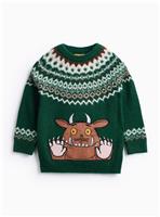 Gruffalo Green Fairisle Knitted Jumper 6-7 years