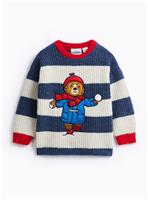 Paddington Navy Striped Knitted Jumper 5-6 years