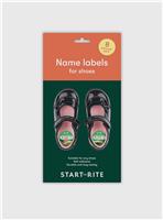 START-RITE Shoe Name Labels One Size