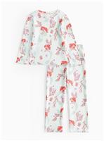Light Green Princess Ariel Printed Soft Fleece Pyjamas 4-5 years