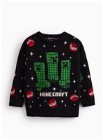 Minecraft Character Knitted Christmas Jumper 8 years