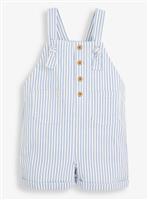 JOJO MAMAN B&Eacute;B&Eacute; Stripe Dungarees 6-7 Years