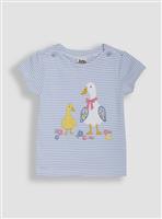 JOJO MAMAN BÉBÉ Duck Applique T-Shirt 2-3 Years