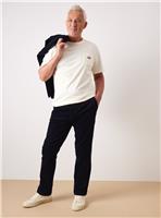 UNION WORKS Navy Tapered Leg Corduroy Trousers 40L