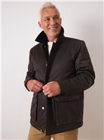 UNION WORKS Brown Wax Canvas Trucker Jacket XXXL