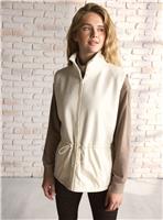 REAKTIV Cream Borg Tie-Waist Gilet M