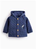 Peter Rabbit Navy Embroidered Hooded Jacket 6-9 months