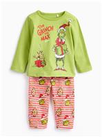 Unisex Grinch Pyjama Set Up to 3 mths