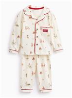 Unisex Christmas Peter Rabbit Traditional Pyjamas Up to 1 mth