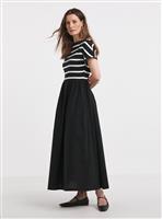 JD WILLIAMS 2 In 1 Stripe Poplin Dress 32