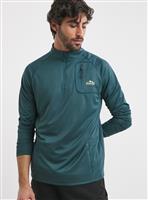SNOWDONIA Light Weight 1/4 Zip Neck Base Layer - Blue 3XL