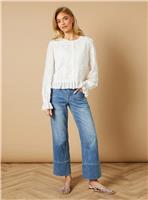 OASIS Embroidered Long Sleeve Blouse 8