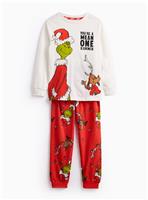 Grinch And Max Printed Jersey Pyjamas 13-14 years