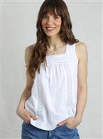 WEIRD FISH Chelle Square Neck Jersey Vest 12