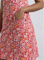 WEIRD FISH Tallahassee Printed Jersey Dress 14
