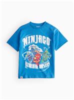 Blue Lego Ninjago Graphic Print T-Shirt 6 years