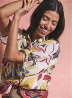 JD WILLIAMS Printed Linen Shirt 26