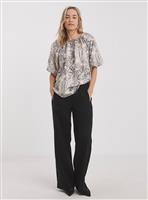 JD WILLIAMS Short Bubble Sleeve Top 28