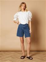 OASIS Denim Bermuda Short Dark Blue 12