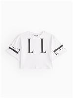 ELLE Graphic Print Boxy T-Shirt 14 years