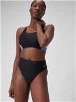 SPEEDO Solid Hi Waist Bikini Bottom XL