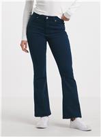 SIMPLY BE Highwaisted Super Stretch Flared Jeans Indigo 10S