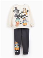 Bluey Halloween Printed Sweatshirt & Joggers Set 1-2 years