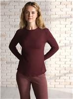 REAKTIV Burgundy Marl Long Sleeve Everyday Yoga Top XS