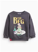 The BFG Grey Christmas Character Sweatshirt 10 years