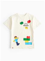 Lego Character Print Slogan T-Shirt 2-3 years