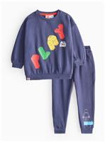 Navy Lego Play Printed Sweatshirt & Joggers 3-4 years
