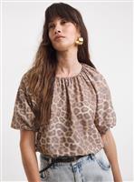 JD WILLIAMS Short Bubble Sleeve Top 26