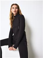 REAKTIV Black Thermal Performance Zip-Through Jacket S