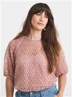 JD WILLIAMS Bubble Sleeve Lace Top 26