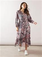WALLIS Leopard Button Through Shirt Dress 14