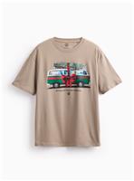 Volkswagen Stone Christmas Graphic T-Shirt M
