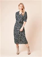 DOROTHY PERKINS Floral Belted Puff Sleeve Shirt Dress 8