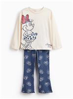 Disney Minnie Long Sleeve Sweat & Leggings Set 6-7 years